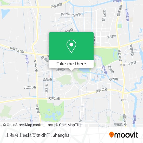 上海佘山森林宾馆-北门 map