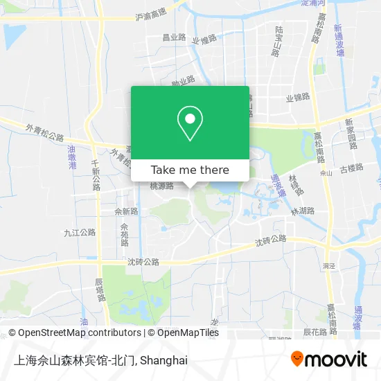上海佘山森林宾馆-北门 map