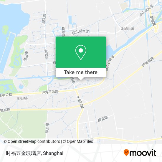 时福五金玻璃店 map
