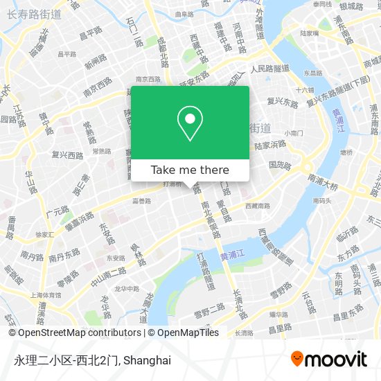 永理二小区-西北2门 map