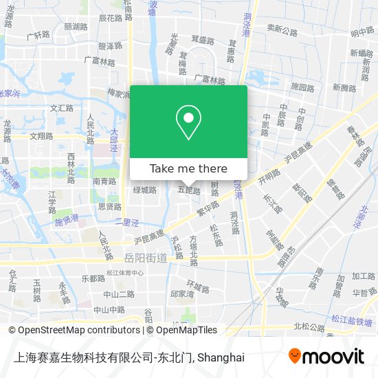上海赛嘉生物科技有限公司-东北门 map