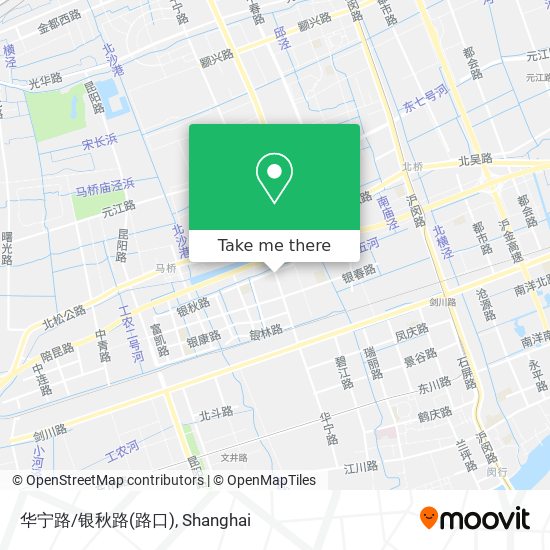 华宁路/银秋路(路口) map