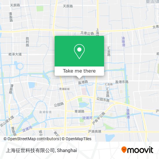 上海征世科技有限公司 map