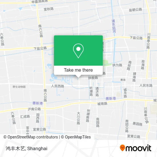 鸿丰木艺 map