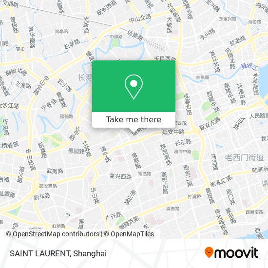 SAINT LAURENT map
