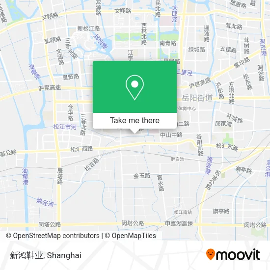 新鸿鞋业 map