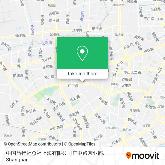 中国旅行社总社上海有限公司广中路营业部 map