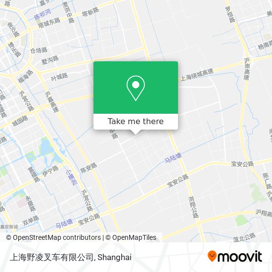 上海野凌叉车有限公司 map