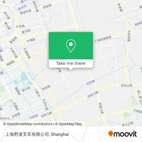 上海野凌叉车有限公司 map