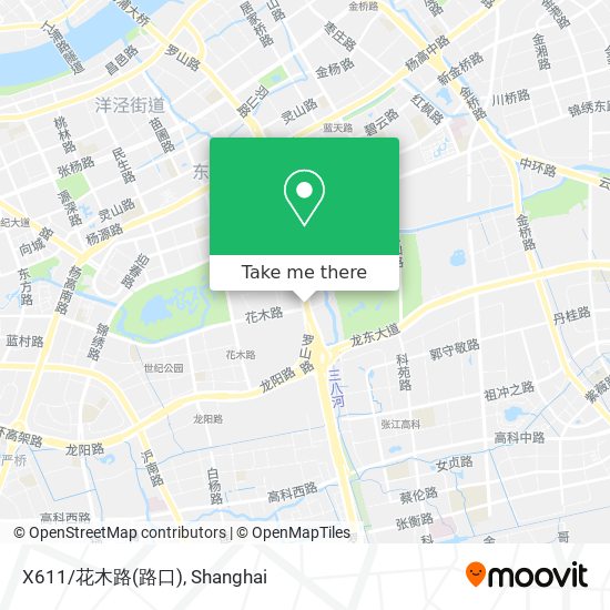 X611/花木路(路口) map