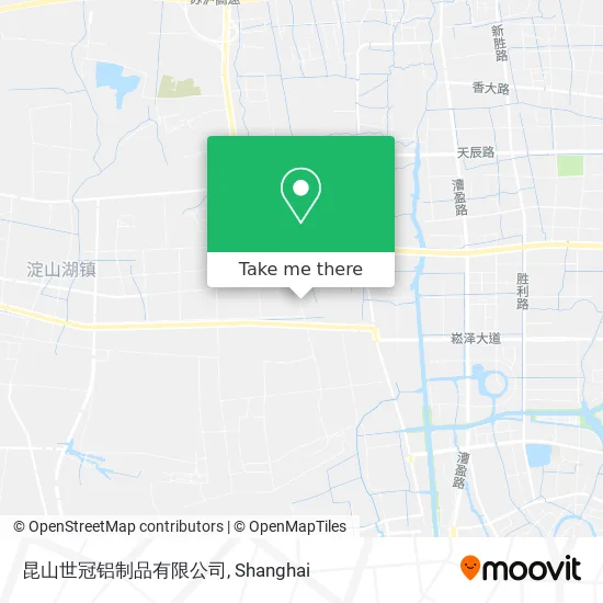 昆山世冠铝制品有限公司 map