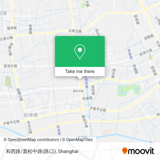 和西路/嘉松中路(路口) map