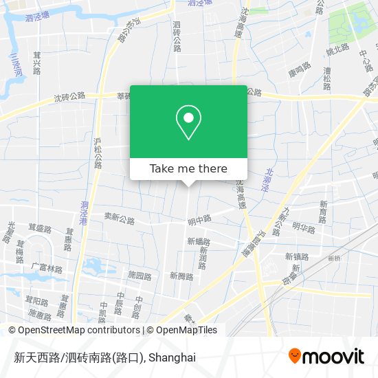 新天西路/泗砖南路(路口) map