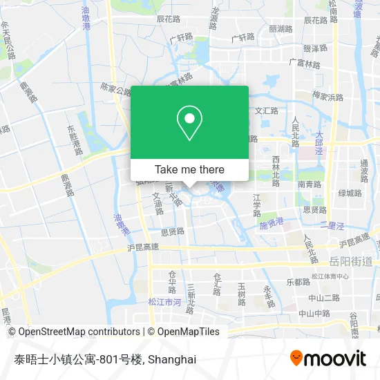 泰晤士小镇公寓-801号楼 map