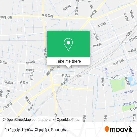 1+1形象工作室(新南街) map