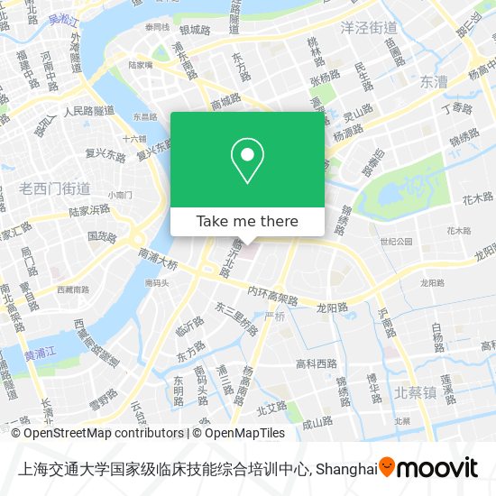 上海交通大学国家级临床技能综合培训中心 map