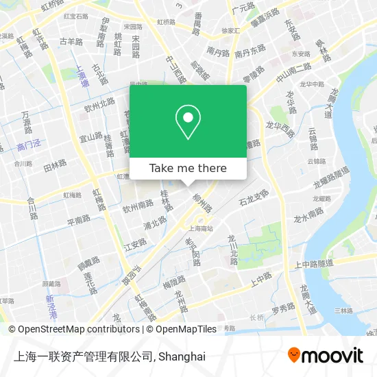 上海一联资产管理有限公司 map