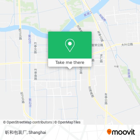 昕和包装厂 map