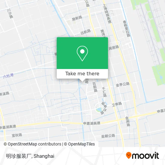 明珍服装厂 map