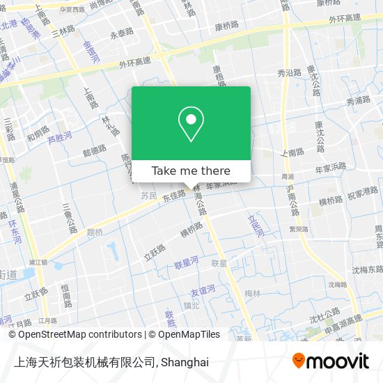 上海天祈包装机械有限公司 map