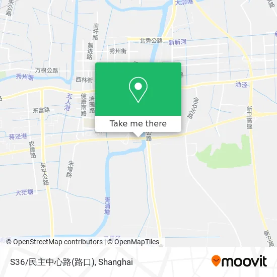S36/民主中心路(路口) map