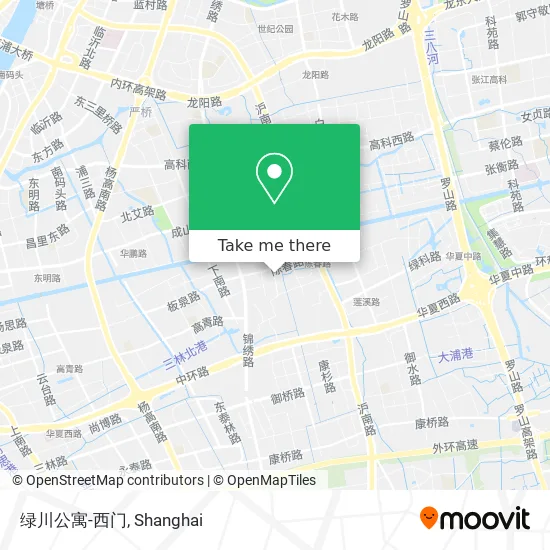 绿川公寓-西门 map