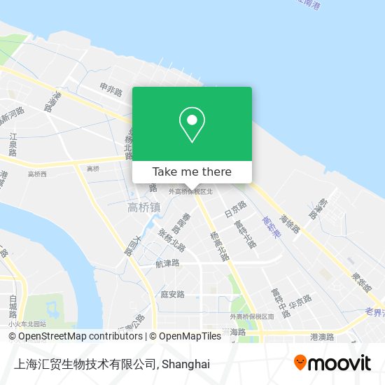 上海汇贸生物技术有限公司 map