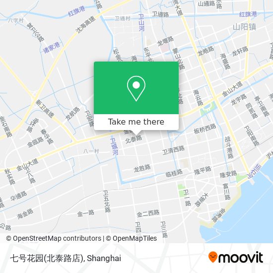 七号花园(北泰路店) map