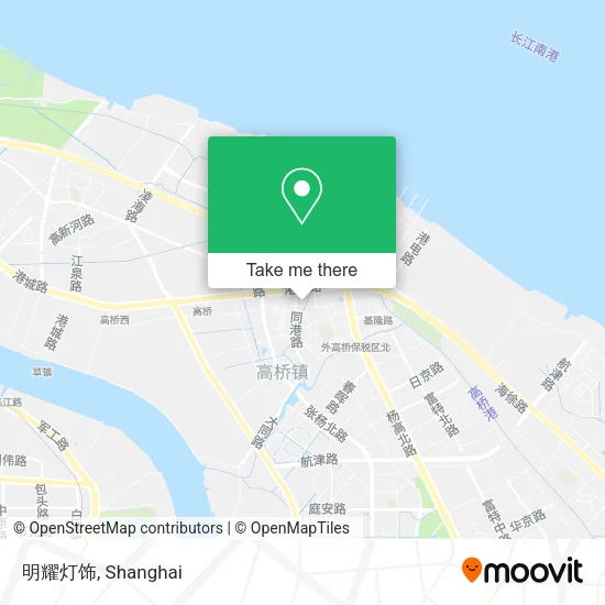 明耀灯饰 map