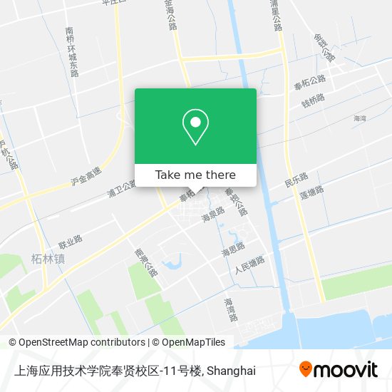 上海应用技术学院奉贤校区-11号楼 map