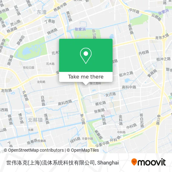 世伟洛克(上海)流体系统科技有限公司 map