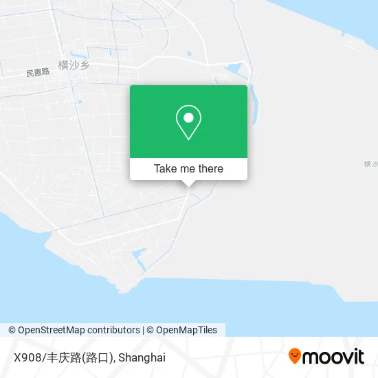 X908/丰庆路(路口) map
