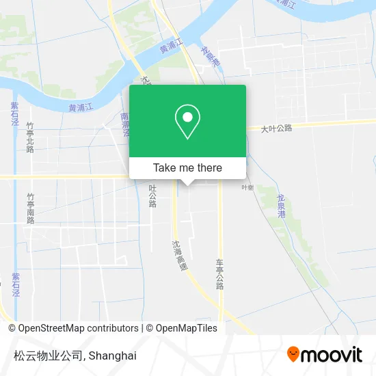 松云物业公司 map