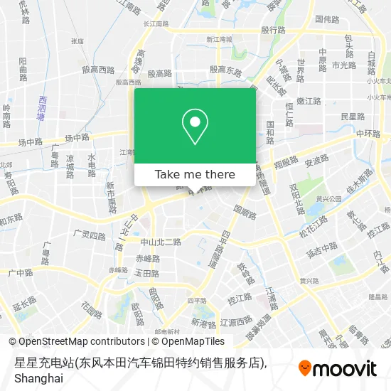 星星充电站(东风本田汽车锦田特约销售服务店) map