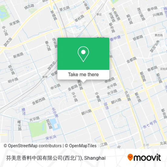 芬美意香料中国有限公司(西北门) map