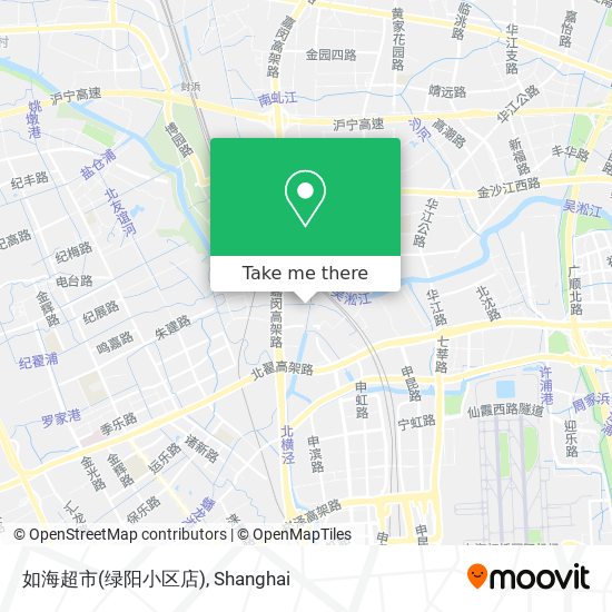 如海超市(绿阳小区店) map