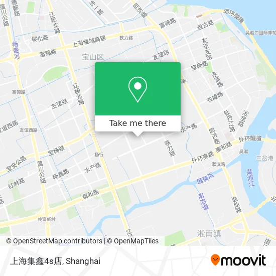 上海集鑫4s店 map