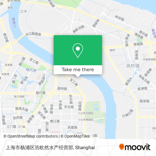 上海市杨浦区浩欧然水产经营部 map