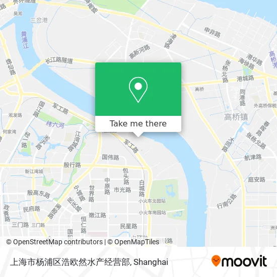 上海市杨浦区浩欧然水产经营部 map
