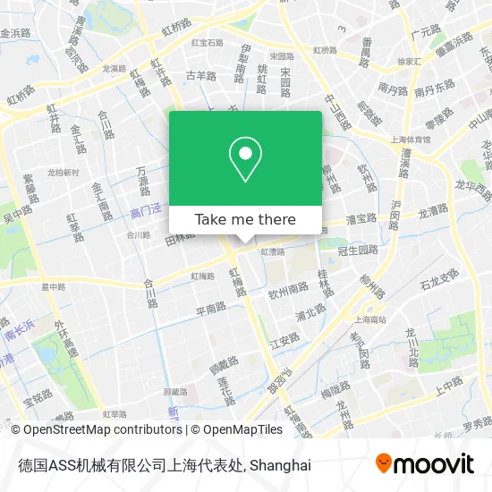 德国ASS机械有限公司上海代表处 map