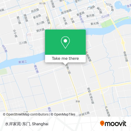 水岸家苑-东门 map