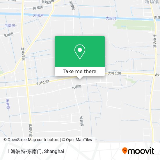 上海波特-东南门 map