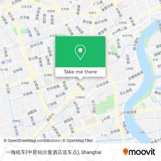 一嗨租车(中星铂尔曼酒店送车点) map