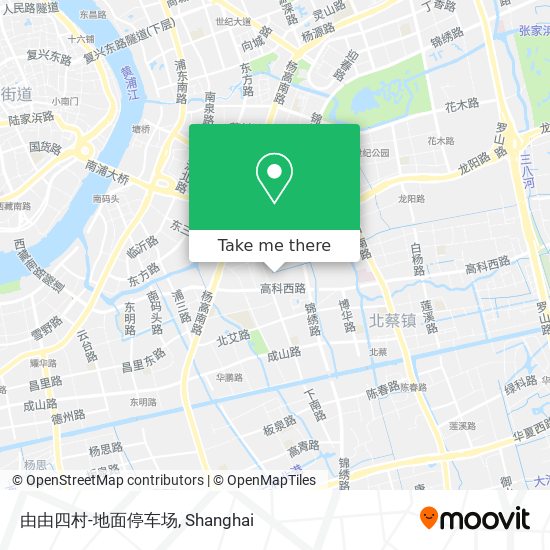 由由四村-地面停车场 map