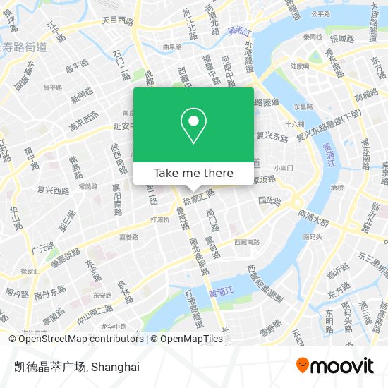 凯德晶萃广场 map