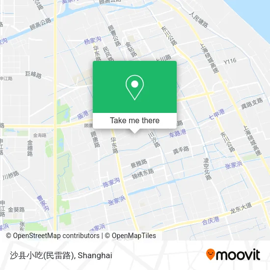 沙县小吃(民雷路) map