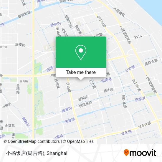 小杨饭店(民雷路) map