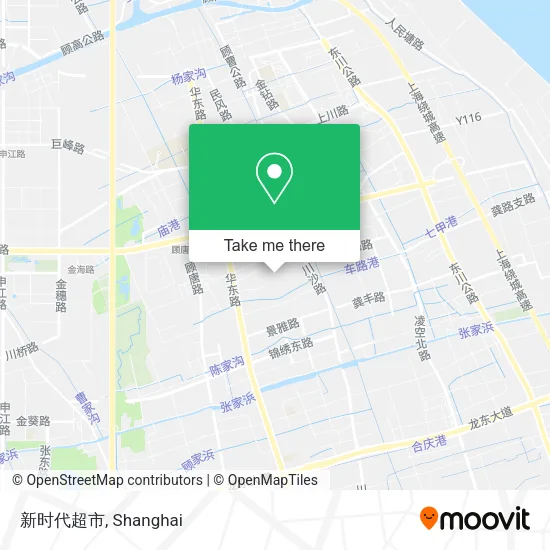 新时代超市 map