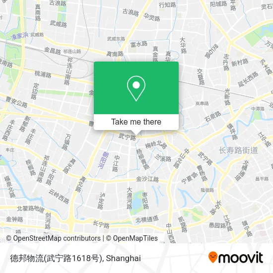 德邦物流(武宁路1618号) map