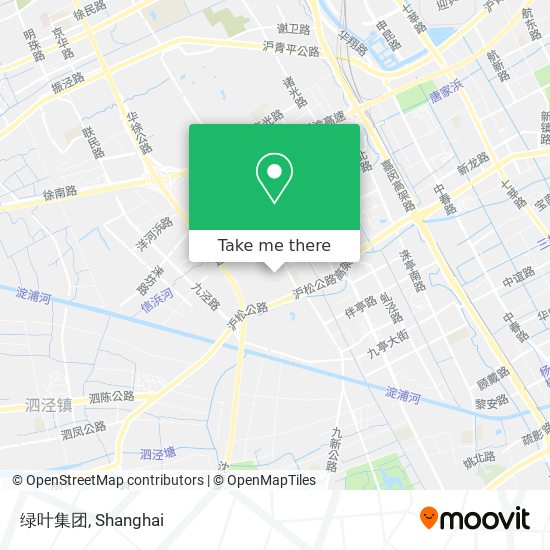 绿叶集团 map